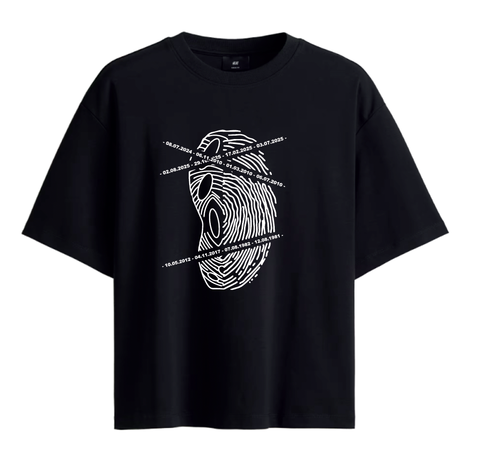 EVIDENCE - T-Shirt Black